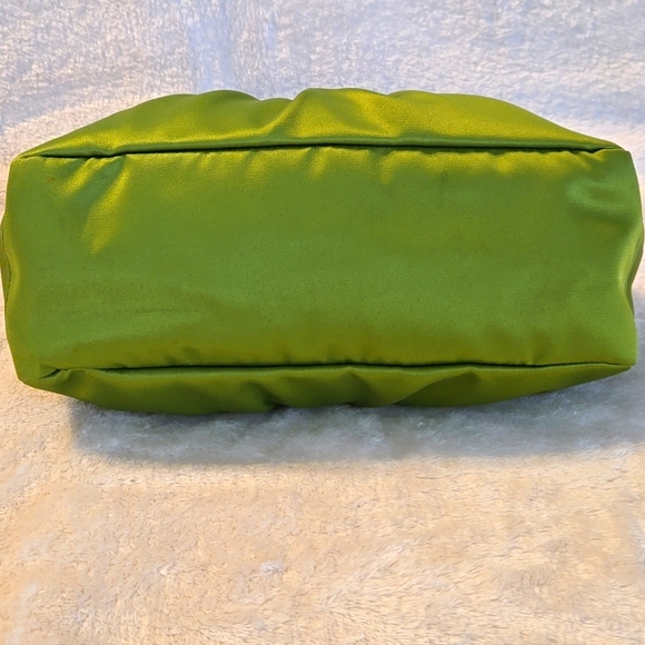 EUC RARE Light Green Coach Satin Amanda Satchel  PRICE FIRM - Picture 6 of 10